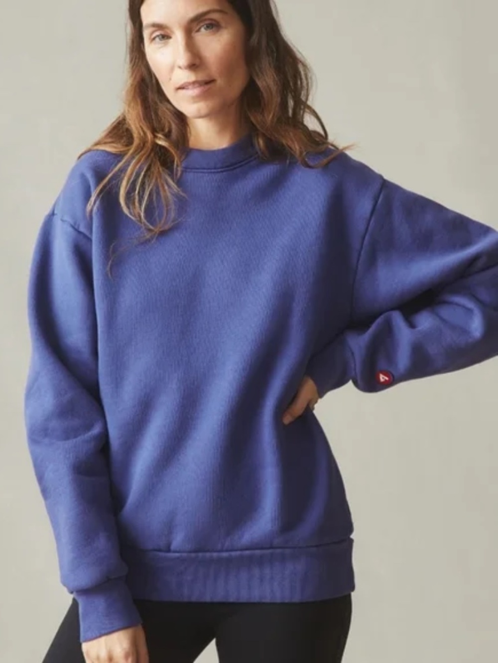 NEW American Giant Sweatshirt Vintage Unisex Crew Blue Ribbon Size Small